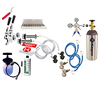 Kegco Ultimate Door Mount Kegerator 2 Keg Tap Conversion Kit - Ball Lock