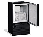U-Line BI95BTP-03 110V Black Marine Crescent Ice Maker
