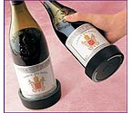 Vacu Vin Black Wine Bottle Coaster