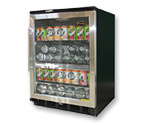 Vinotemp BC-58SB Beverage Cooler with Stainless Steel Glass Door