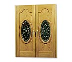 Vinotemp Napoleon 230 Wine Cellar - Two Oval Glass Doors - 160 Bottle Count