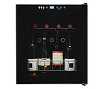 Vinotemp VT-188-BBW 160-Bottle Dual Zone Wine Refrigerator in Black