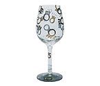 Wedding Toast Wine Glass by Lolita Love My Wine Collection