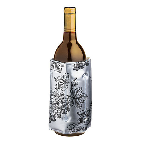 Wine Chill� Bottle Cooler - Grape Design