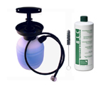 Kegco Deluxe Hand Pump Pressurized Keg Beer Kegerator Cleaning Kit w/ 32 oz. Cleaner