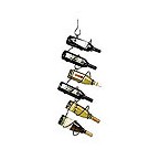Climbing Tendril Wine Rack - Black