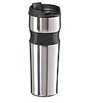 Oggi 5080 Lustre Contour Stainless Steel Travel Mug