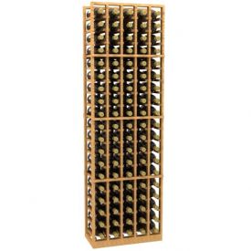 Enlarge 5 Column Wood Wine Rack