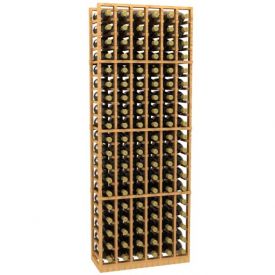 Enlarge Allavino 6 Column 114 Individual Bottle Wood Wine Rack