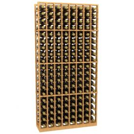 Enlarge Allavino 8 Column 152 Individual Bottle Wood Wine Rack