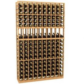 Enlarge 10 Column Display Wood Wine Rack