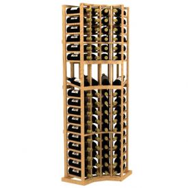 Enlarge Allavino Curved Corner Display Wood Wine Rack