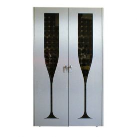 Enlarge Vinotemp Champagne 440 Wine Cellar - Two Glass Doors - 280 Bottle Count