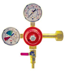 Enlarge 5741PMHPT - Primary High Pressure Double Gauge Mixed Gas Regulator
