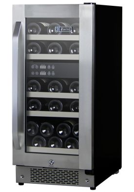 Enlarge Allavino AWR25-2SR-A - 27 Bottle Dual Zone Built-in Wine Refrigerator