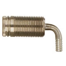 Enlarge BE-SK2L - Elbow Shank Assembly, Chrome - 1/4
