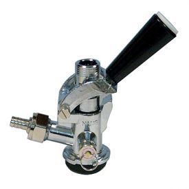Enlarge CH5100 - S System European Keg Beer Coupler by Taprite - Black Handle
