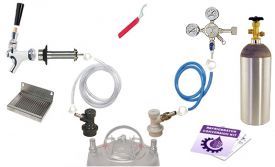 Enlarge Kegco Deluxe Homebrew Kegerator Refrigerator Conversion Kit