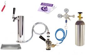 Enlarge Kegco Deluxe Tower Kegerator Conversion Kit