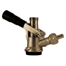 Enlarge KT85D-L - D System Keg Tap - Black Lever Handle