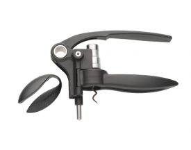 Enlarge Le Creuset LM250L-31 Lever and Foilcutter Gift Set, Black