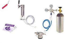 Enlarge Kegco Low Profile Standard Tower Kegerator Conversion Kit