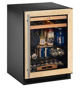 Enlarge U-Line 2175BEVCOL-00 Beverage Center - Full Overlay Frame