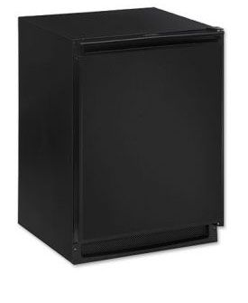 Enlarge U-Line 2175RCB-00 2000 Series 5.2 Cu. Ft. Refrigerator - Black Cabinet with Black Door