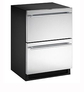 Enlarge U-Line 2275DWRCS-00 5.3 cf Drawer Refrigerator - Stainless Steel Doors