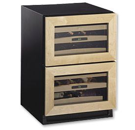 Enlarge U-Line 2275DWRWOL-00 43-Bottle Wine Captain Drawer Refrigerator - Overlay Door