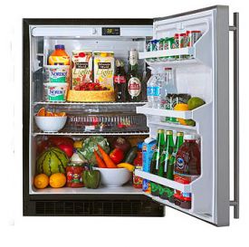 Enlarge Marvel 61AR-WW-F Built-in All Refrigerator - White Cabinet & White Full Trim Door