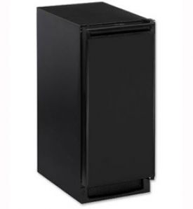 Enlarge Open Box Return - U-Line BI2115B-00 2000 Series Built-in Ice Maker - Black Cabinet with Black Door
