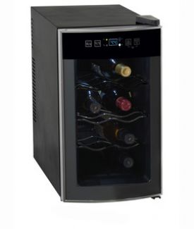 Enlarge Avanti EWC801 8-Bottle Thermoelectric Counter Top Wine Cooler - Black