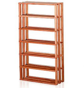 Enlarge Redrack 24 Bottle Redwood Magnum / Champagne Bin Modular Wine Rack