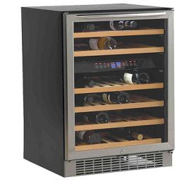 Enlarge Avanti WCR5450DZ 46 Bottle Built-In Dual Zone 46 Bottle Wine Cooler