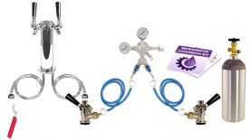 Enlarge Kegco Standard Two Keg Tower Kegerator Conversion Kit