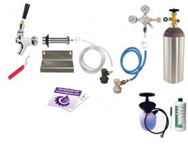 Enlarge Kegco Ultimate Door Mount Kegerator Keg Tap Conversion Kit - Ball Lock