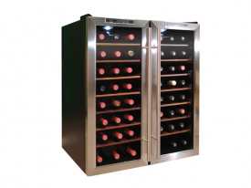 Enlarge Vinotemp VT-48TEDS-2Z 48-Bottle Dual Zone Thermoelectric Wine Cooler