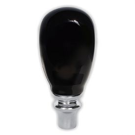 Enlarge A5 Black Ceramic Beer Tap Handle