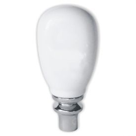 Enlarge A5 White Ceramic Beer Tap Handle