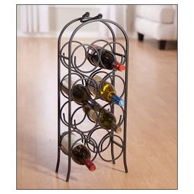 Enlarge Metal Wine Arch Bottle Rack