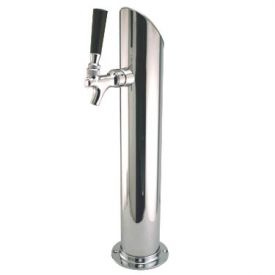 Enlarge Stainless Single Faucet Kegerator Beer Tower Taper Cut - 3