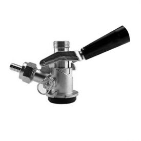 Enlarge CH5002 - D System Keg Coupler by Taprite - Black Handle