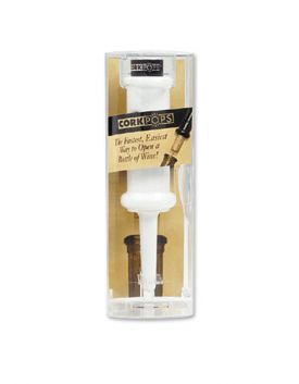 Enlarge Cork Pops I Propellant Cartridge Wine Opener - White (Set of 2)
