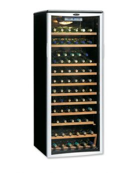 Enlarge Danby DWC612BLP 75 Bottle Wine Cooler w/ Platinum Door Trim