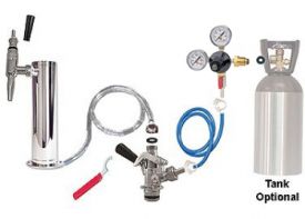 Enlarge Kegco Economy Guinness Draft Tower Conversion Keg Tap Kit