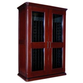 Enlarge Le Cache European Country Euro 3800 458-Bottle Wine Cellar - Classic Cherry Finish