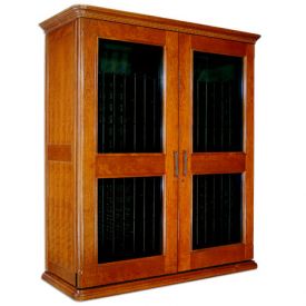 Enlarge Le Cache European Country Euro 5200 622-Bottle Wine Cellar - Provincial Cherry Finish