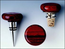 Enlarge Rosewood Flat-top Cone Stopper