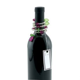 Enlarge Grape Swirl Wine Bottle Jewelry